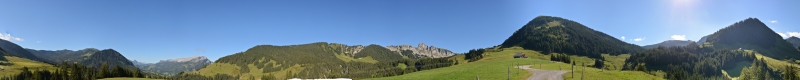 Panorama Schönenbühl beim Stäldeli 1369m, Juli 2013